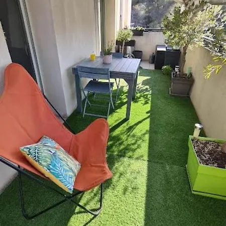 Modern For 4 People With Terrace 公寓 *